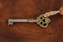74311: THEODORE ALEXANDER Bronze Mounted Corner Ca