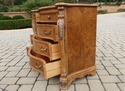 L62091EC: Pair JEFFCO Georgian Style Bachelor Ches