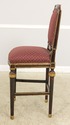 55800EC: Regency Style Black & Gold High Seat Bar 