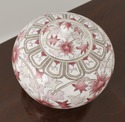 LF55824EC: Chinese Porcelain Ginger Jar w. Lid