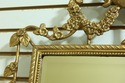 32767EC: French Style Gold Gilt Iron Framed Urn To