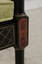 74335: Chinoiserie Black & Gold Lacquered Window B