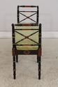 74335: Chinoiserie Black & Gold Lacquered Window B