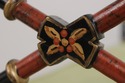 74335: Chinoiserie Black & Gold Lacquered Window B