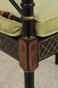 74335: Chinoiserie Black & Gold Lacquered Window B