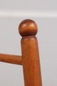 F75054: Antique Tiger Maple Childs Woven Seat High