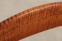F75054: Antique Tiger Maple Childs Woven Seat High