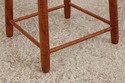 F75054: Antique Tiger Maple Childs Woven Seat High