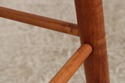 F75054: Antique Tiger Maple Childs Woven Seat High