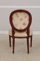 74364: Set of 8 French Louis XVI Style Leather Din
