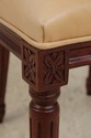 74364: Set of 8 French Louis XVI Style Leather Din