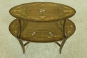 33172EC: Adams Paint Decorated 2 Tier Oval Occasio