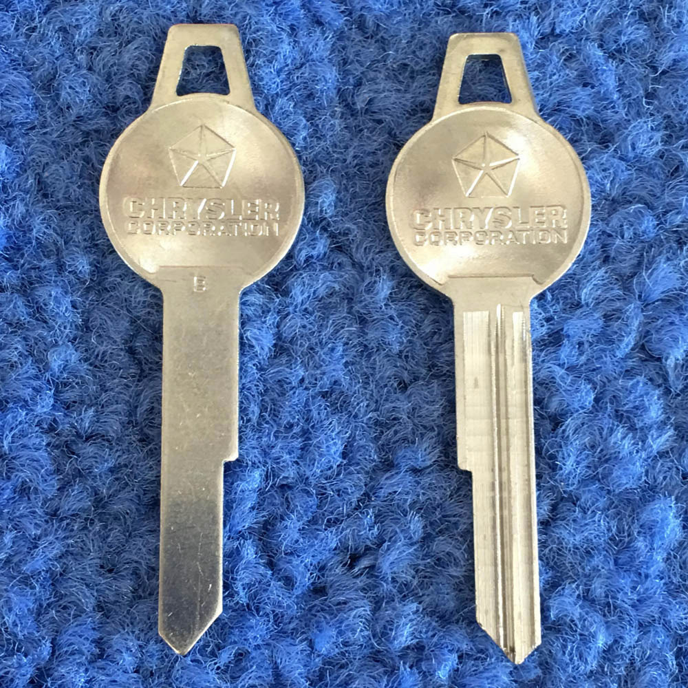 Yale DPCD OEM X233 Vintage-Collectors Key Blank For vehicle ignition Yr39-48