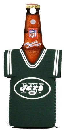 NFL Football Team Color Logo Jersey Beer Bottle Cooler Holder Neoprene Sleeve 2-Pack