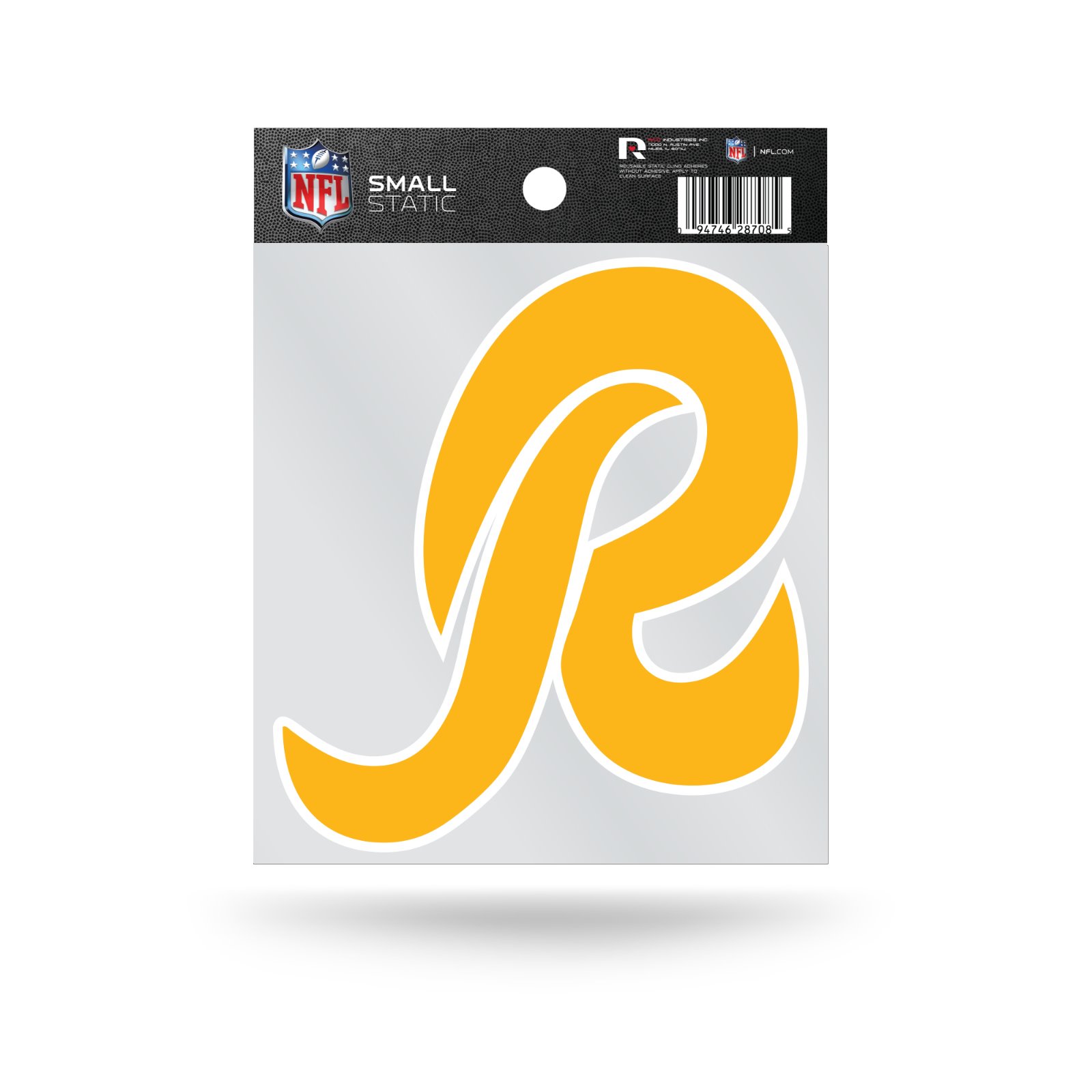 Washington Redskins "R" Logo Static Cling Sticker NEW!! Window or Car! NFL eBay