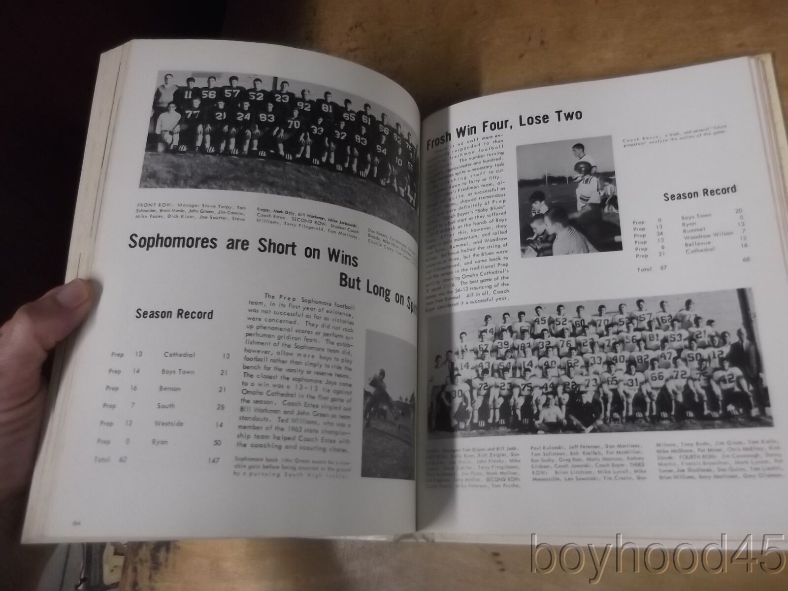 Jay Junior for 1965Creighton Preparatory School Yearbook, Omaha, Neb