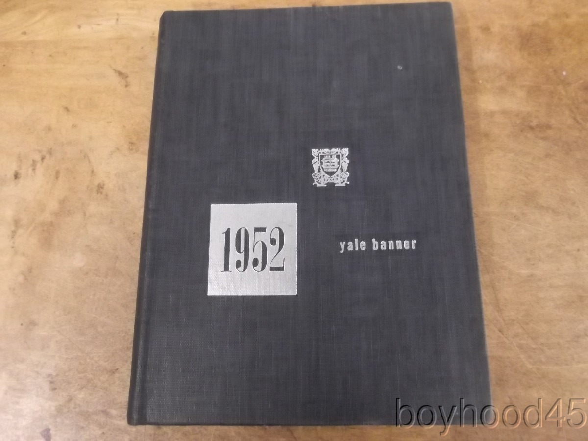 YALE バナー The 1952 Yale University Banner-Vol. CXI | eBay