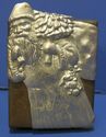 Jan Barboglio Cast Iron Box Silver Santa Claus Dec