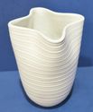 Jonathan Adler 7" Vase Ribbed Biomorphic Design Of