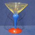 Orrefors CLOWN Martini Glass  Discontinued