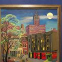 Frances Badger 1904-1997) Illinois Artist Oil Pain