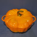 Staub Cast Iron Dutch Oven Pumpkin Design France