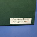 R John Wright Christmas Kitten Doll Jingles  Ltd E