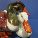 Herend Medium Natural Loving Ducks Pair