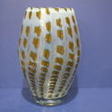 Waterford Large 14" Evolution Vase Opalescent Leop