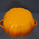 Staub Cast Iron Dutch Oven Pumpkin Design France