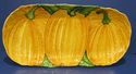 Vietri Pumpkin Patch Large Platter Tray 21"  Itali