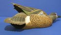 Leo McIntosh (1953-2007) Blue Wing Teal Duck Decoy