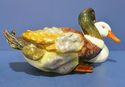 Herend Medium Natural Loving Ducks Pair