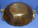 Jan Barboglio Wooden Bowl 17" w  Iron Metal Bird H