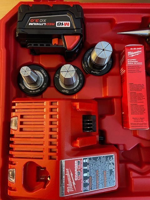 NEW MILWAUKEE M18 CORDLESS PROPEX EXPANSION TOOL KIT - 2632-22XC | eBay