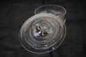 Crystal Bowl and Under Plate Star Center Vertical 