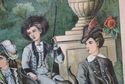 Victorian Paper Doll Cut Out Art Raised Pop out Se
