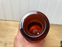 Antique Amber Glass Apothecary Jar Thiocol Glass C