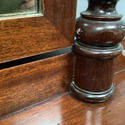 Antique Cowan Large Wood Dresser Tulip Flowers Dec