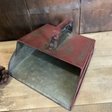 Vintage Shovel Scoop Chipy Red Paint Galvanized Me