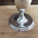 Victors Silver Company Trumpet Vase Etched French 