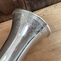 Victors Silver Company Trumpet Vase Etched French 