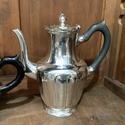 German Silver Plate Basse and Fischer Tea Set Teap