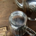 German Silver Plate Basse and Fischer Tea Set Teap