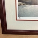 Vintage Old Kirby's Mill Print Framed Numbered Sno