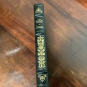 The Scarlet Letter Book 1/4 Leather Bound Black w 