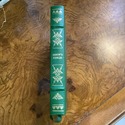 Aesop's Fables Franklin Library Hunter Green Gold 