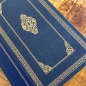 A Tale of Two Cities 1/4 Leather Bound Blue Gold E