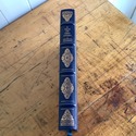 A Tale of Two Cities 1/4 Leather Bound Blue Gold E
