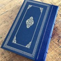 A Tale of Two Cities 1/4 Leather Bound Blue Gold E